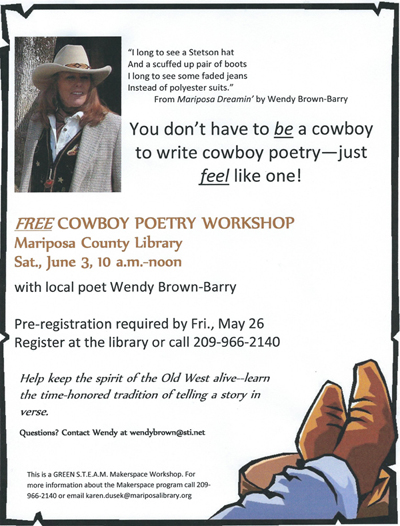 Poetry Workshop Flyer 2017